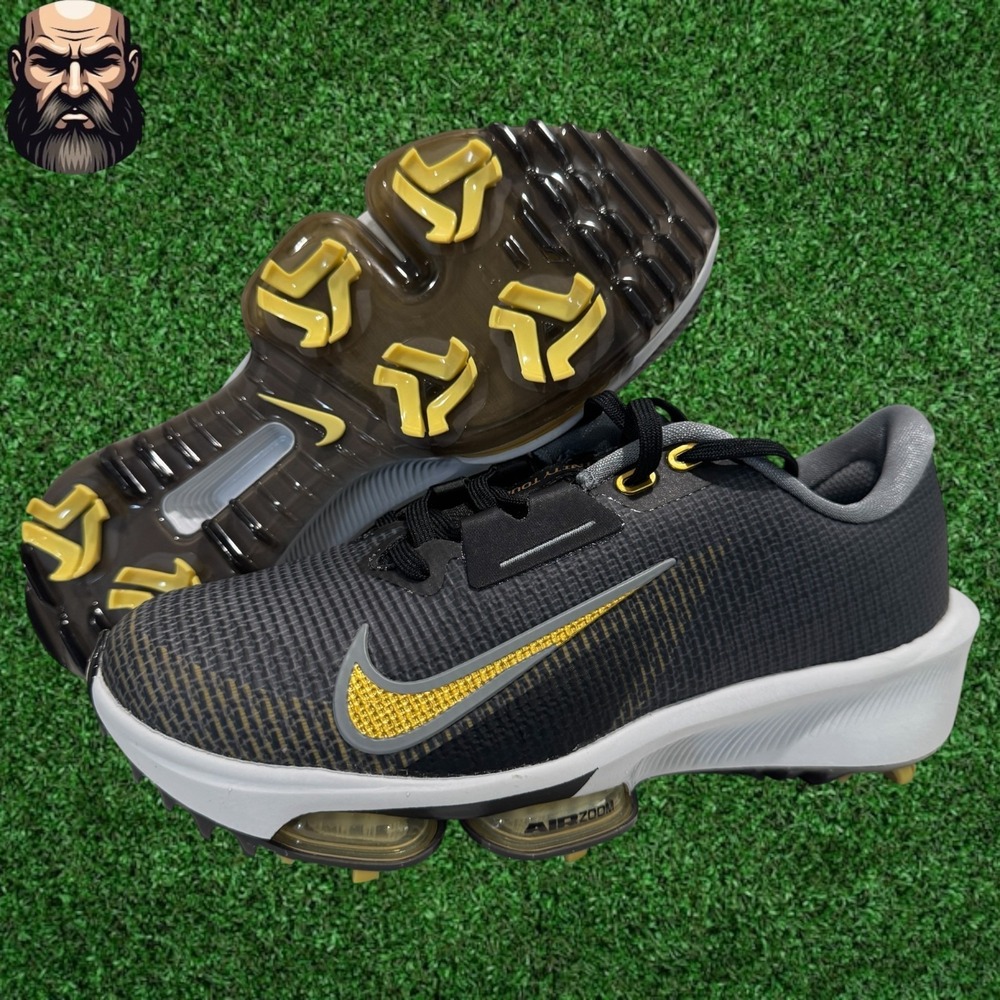 Nike Infinity Tour 2 Black Cool Grey Pure Platinum Gold FD0217-003 Men's Size‎ 5